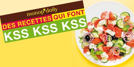 Monoprix's tweet image. Découvrez les nouvelles recettes estivales #MonopDaily : des ingrédients de saison frais qui vous feront craquer !