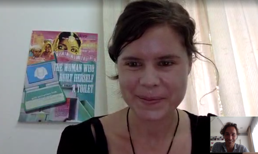 Frodo1977's tweet photo. Good to catch-up with @VerbeekDagmar re evaluation @Connect4C #Mali #Singapore <Great to see #akvo poster> http://t.co/OSVF18zCIs