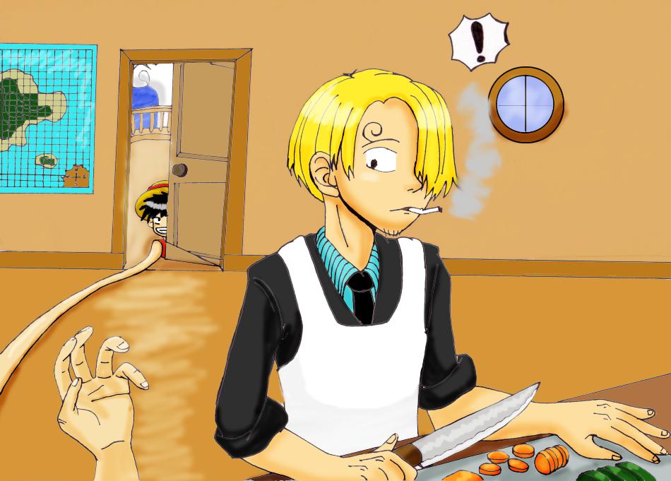 Eh?...Luffy...are you stealing food for ______...again? #OpenRP #Your_choice_of_RP
