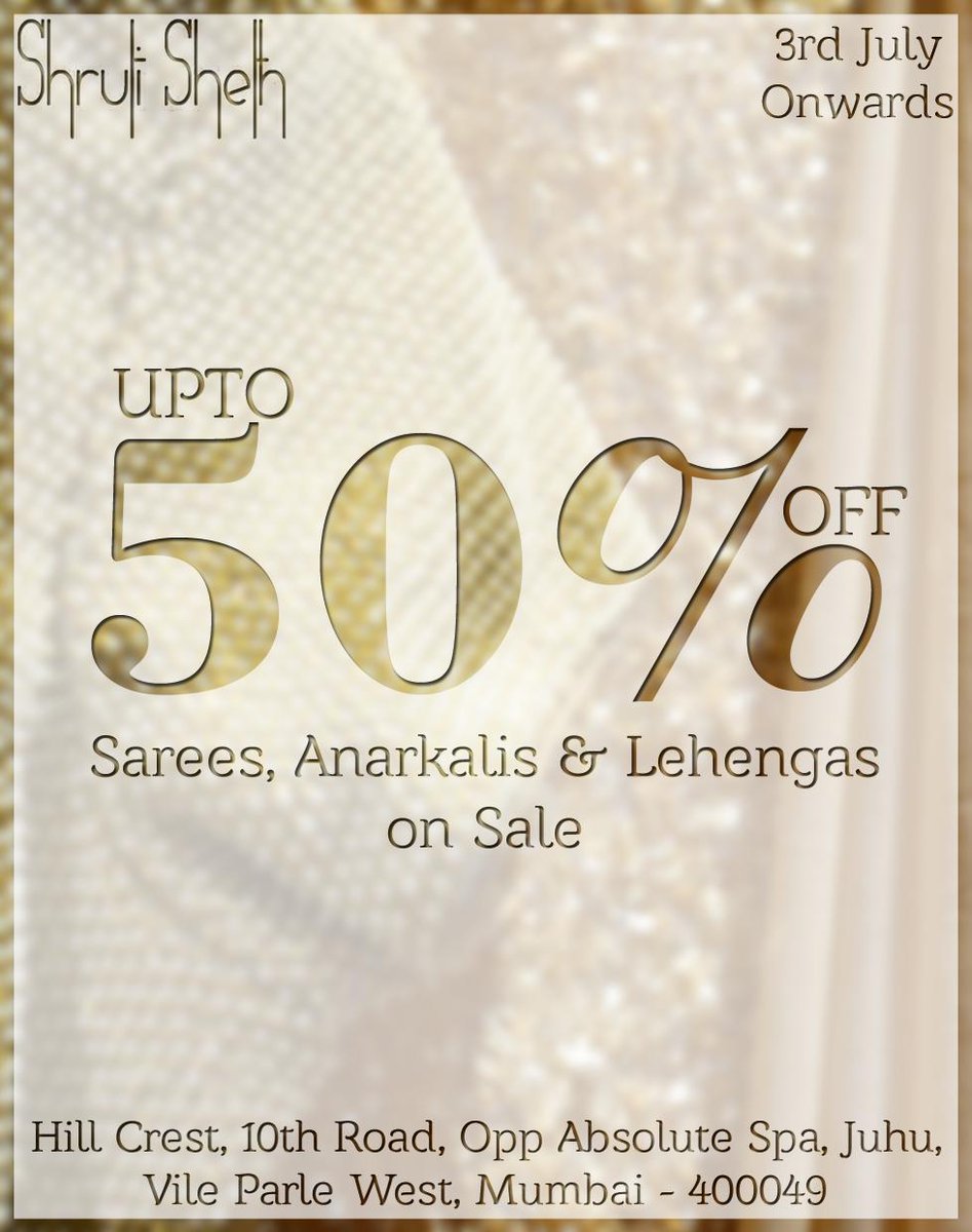 Stock your wardrobe with sensational silhouettes, vivacious hues and meticulous detailing by Shruti Sheth.