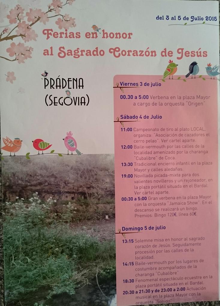 InfoFiestasSego's tweet photo. Este fin de semana tenemos fiestas en Prádena para comenzar julio con fuerza. http://t.co/6tHfJC6aVI