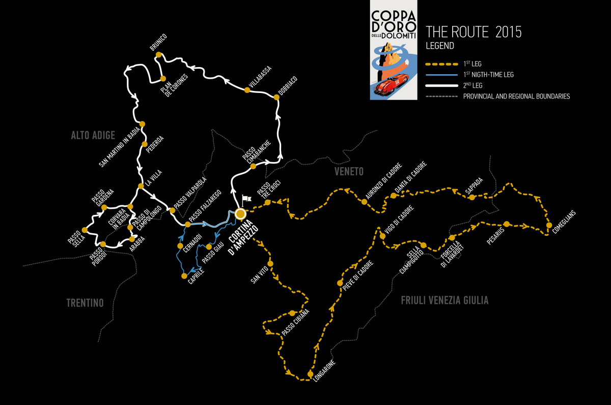 #cod15 il percorso di gara the route 2015 appuntamento 23/26 luglio <a href="/cortinadolomiti/">Cortina d'Ampezzo Official Page</a> seguiteci bit.ly/1Jnvsyd