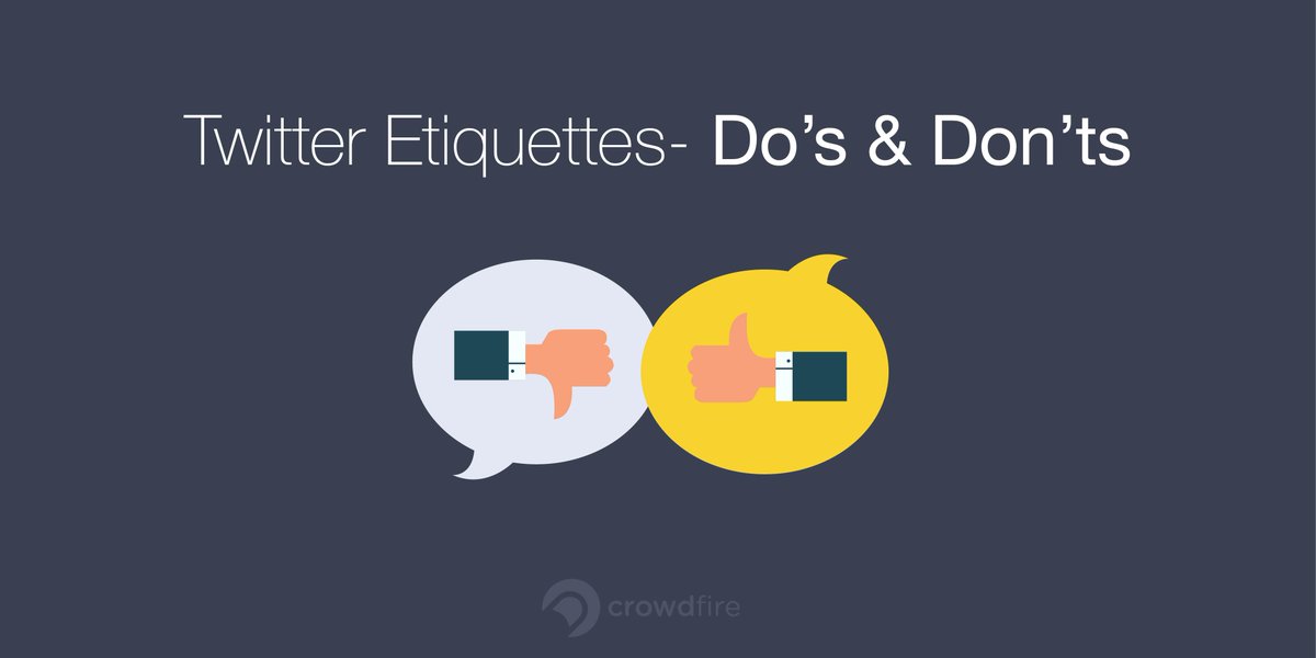 Crowdfire's tweet photo. Join us for #TwitterChat “Twitter Etiquettes - Do’s And Don'ts” on 2nd July 12:30 PM ET/ 4:30 PM GT. #cfchat http://t.co/Qmr20nNKEu