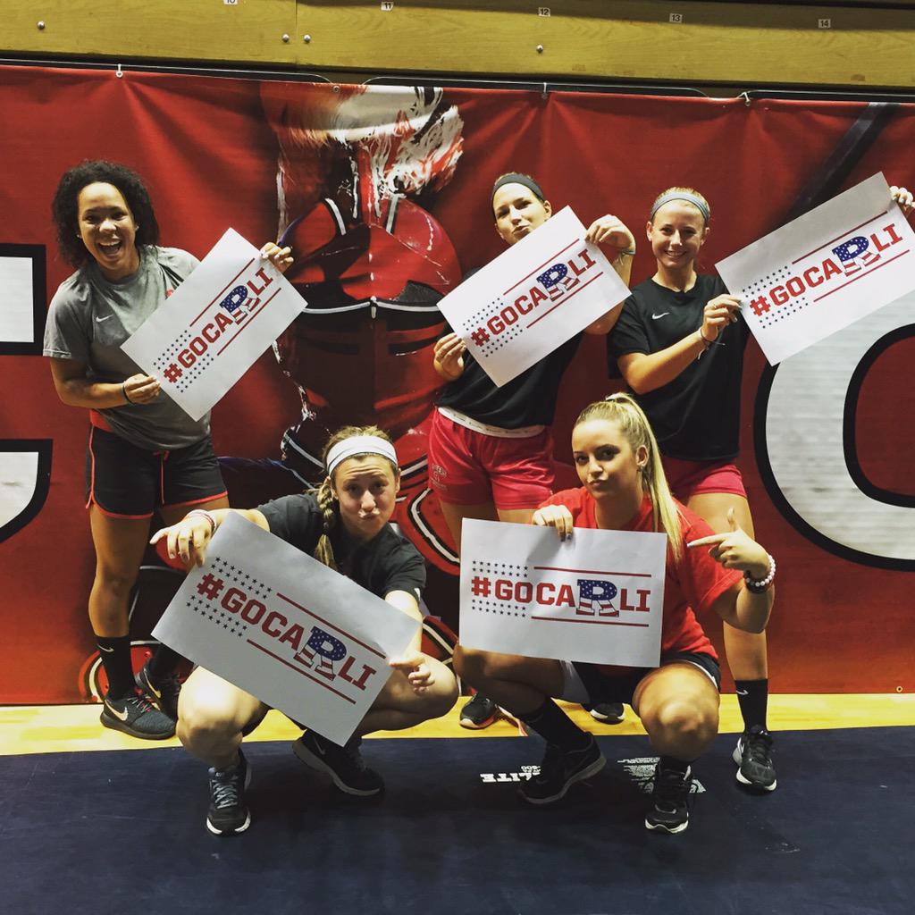 UWAA_United's tweet photo. #RUSoftball sends the best of luck to .@CarliLloyd & Team #USA in the World Cup Final! #gocaRli #RFamily https://t.co/fsrG86cr1D”