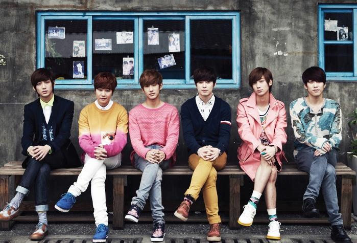 Kim Donghyun, Shim Hyunseong, Lee Jeongmin, Jo Youngmin, Jo Kwangmin, No Minwoo - BOYFRIEND #1500DaysLovingBoyfriend