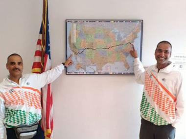 FirstpostSports's tweet photo. Endurance cycling: Grand welcome for Mahajan brothers after #RAAM2015 success.
http://t.co/BW3yRxIl6Z http://t.co/mbAJsQ1qUS