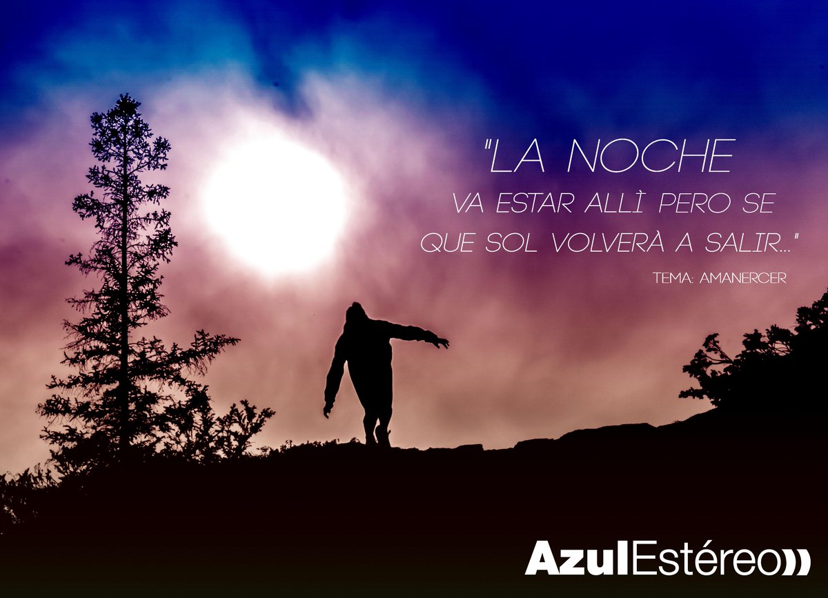 azulestereo's tweet photo. #NuevoTema #Amanecer 
 Amanecer acá ► http://t.co/vUoMiPQyzj http://t.co/Rbw91VWTlt