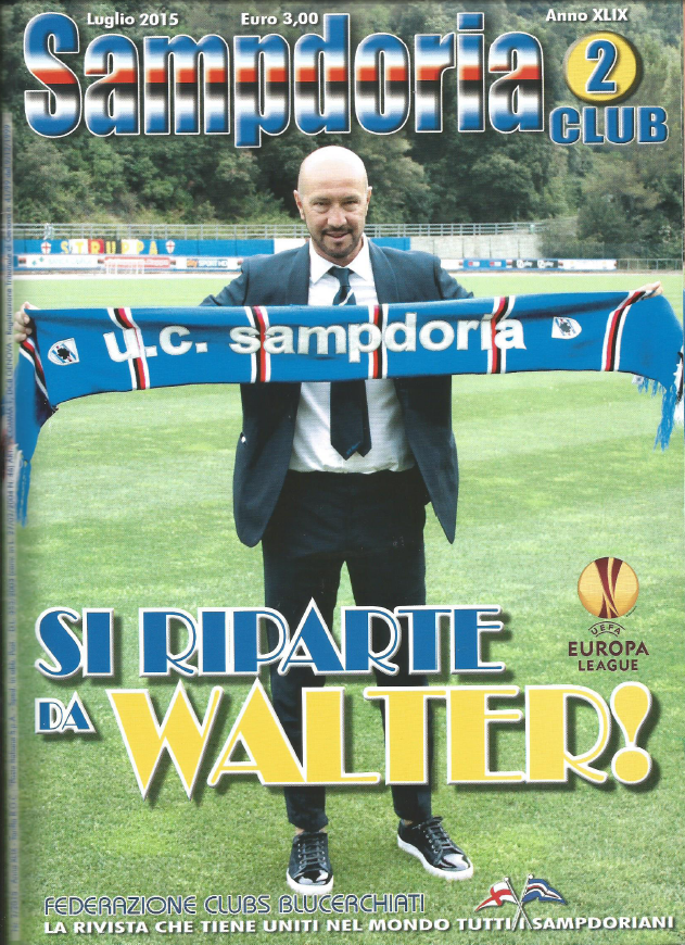 federclubs's tweet photo. E' uscito il nuovo numero della Rivista #SampdoriaClub http://t.co/l3UkWg3EyA