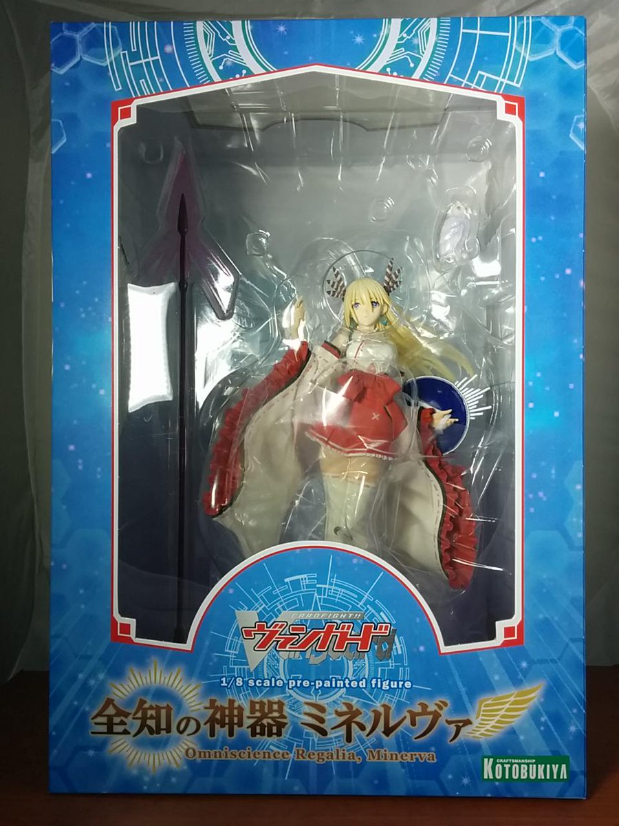 閉店しました グッドウィル大阪日本橋店 入荷 Kotobukiya カードファイト ヴァンガード より 全知の神器 ミネルヴァ 入荷しております Tony氏の描く 丈が短い独特の巫女服のイラストをカードでは見えないところまで完全監修の元フィギュア化しま