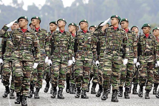Who is the royal military force of johor? 