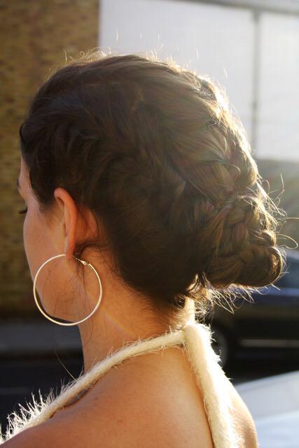 By me #MUA #makeup #urban #90s #fashion #plaits #braids #natural #minimal #hairdressing #hairstyle