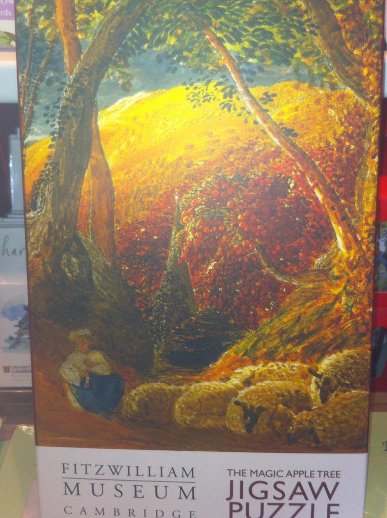 UCMShopCam's tweet photo. Products themed on Samuel Palmer's Magic Apple Tree at the Botanic Garden shop. http://t.co/6oFXRbCTm0