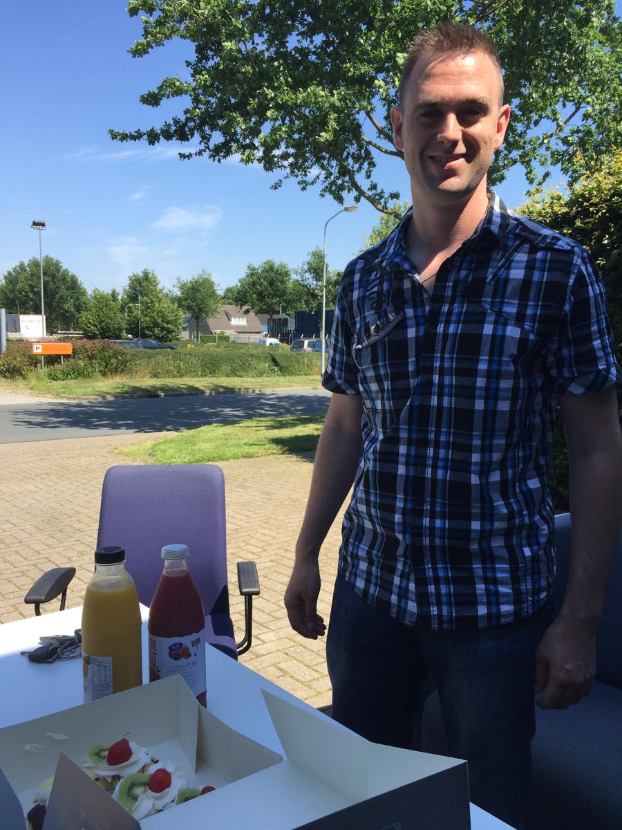 Onze Hoofd Technische Dienst Cris Kolkman is vandaag 1 jaar in dienst bij Yard-IT.