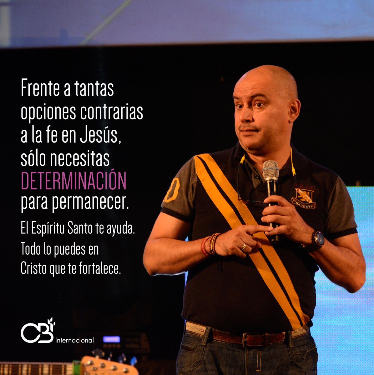 CBINT's tweet photo. Y Daniel propuso en su corazón no contaminarse... Daniel 1:8 #expansion2015 #cbienexpansion http://t.co/KLfyDpHSSf