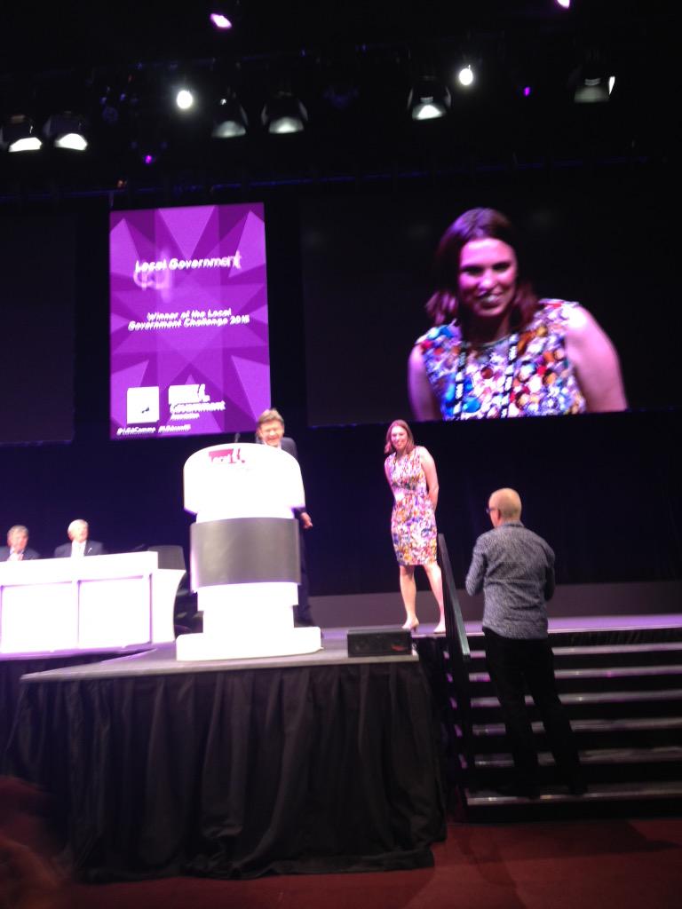 stu_lester's tweet photo. It's @flywithjude hurrah! @LGChallenge #LGAConf15 http://t.co/JKzsYxZFLn