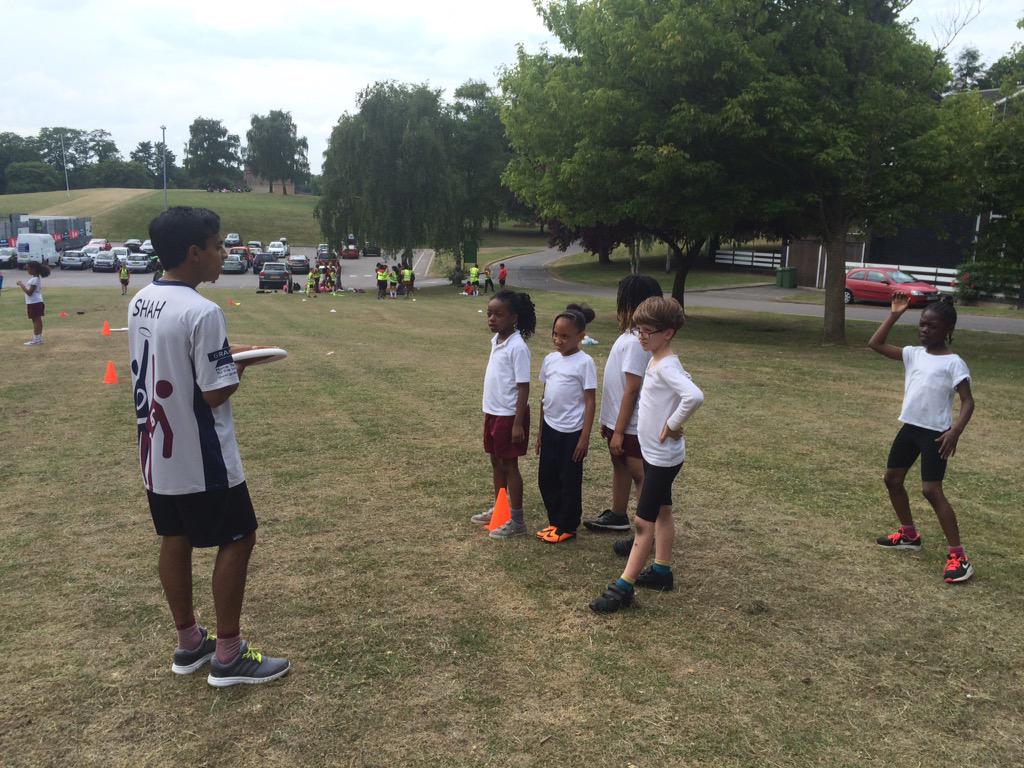 WordsFromLiam's tweet photo. Pictures from the Ultimate Frisbee at @LdnYouthGames today! http://t.co/krQRbyjDHx