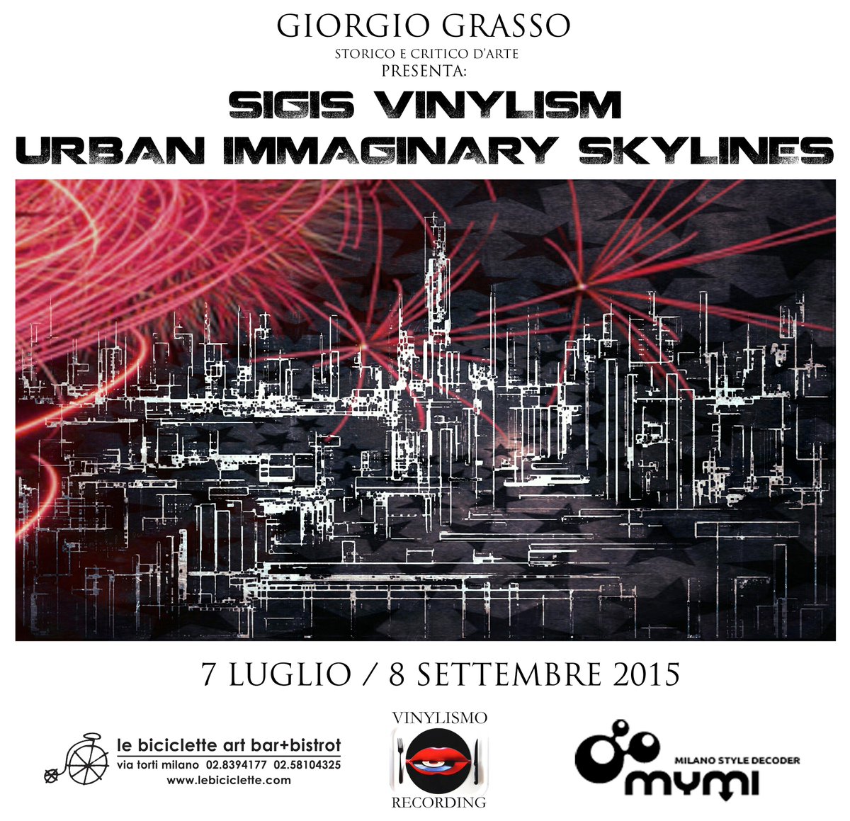 LeBiciclette's tweet photo. Vernissage  7 Luglio 2015 dalle ore 19.00 @LeBiciclette http://t.co/ASlk6xEzqa