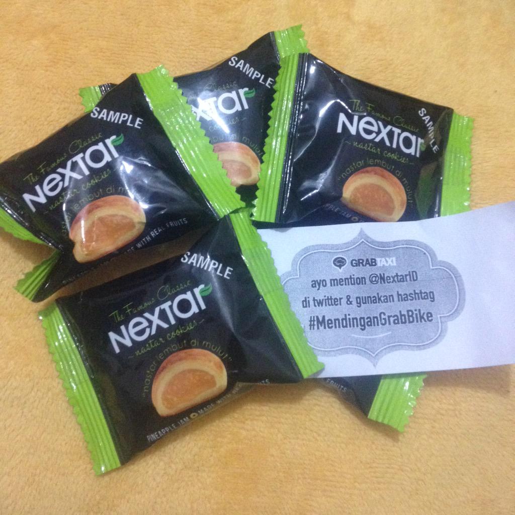 Naik GrabBike jam 4 sore. Selain dapat tarif Goceng, dapat masker dan Ta'jil dari <a href="/NextarID/">NEXTAR Indonesia</a> #MendinganGrabBike