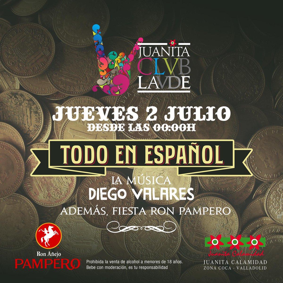 JuanitaCalamid's tweet photo. Ganas de esta noche,Xpecial CLVB LAVDE: TODO EN ESPAÑOL!!ya tenemos a Diego Valares preparando una sesión "pa cantar" http://t.co/B64g8hTTB1