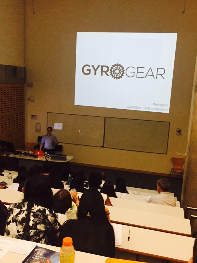 icoutreach's tweet photo. Current imperial student Faii also the funder of GyroGlove talks about his experience @gyroglove #Innovation http://t.co/U709dSbnlH