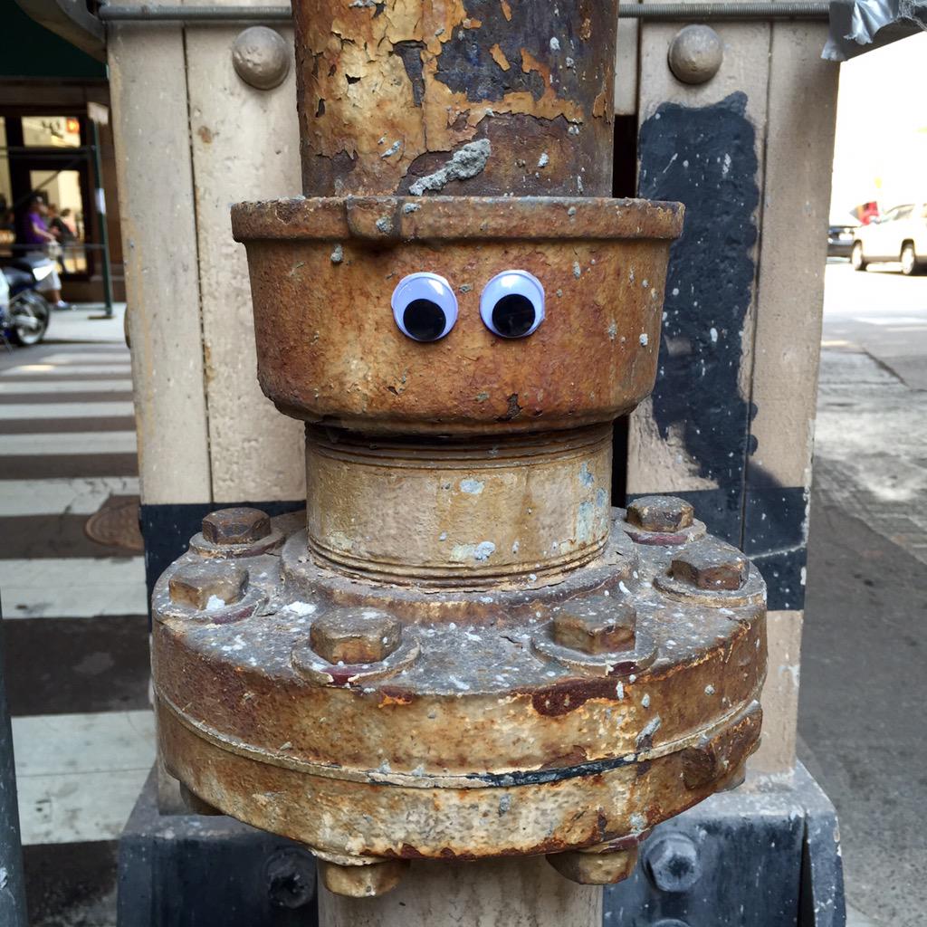 Drain Pipe Chameleon #EverythingIsAnimals #Chicagostreetart