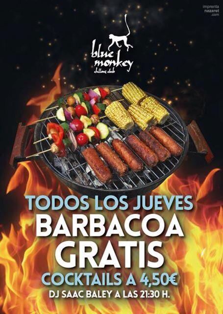 SoniaSalguero_'s tweet photo. Esta noche #barbacoa ven a disfrutar de  tu terraza! @BlueMonkeyChill @LaGALERIA_ @JuanJmlm http://t.co/QvXzVKLRmz