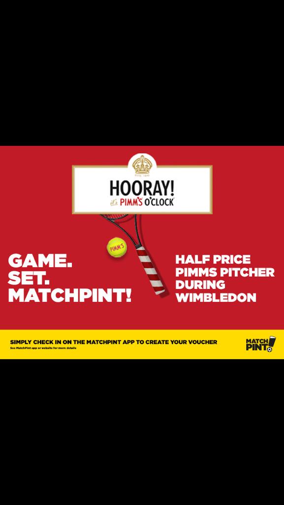Fancy a #jugofpimms #PimmsOClock #Pimms <a href="/RavenPub/">Raven Pub</a> half-price @MatchPint #app #summer #beer #w6 #w4