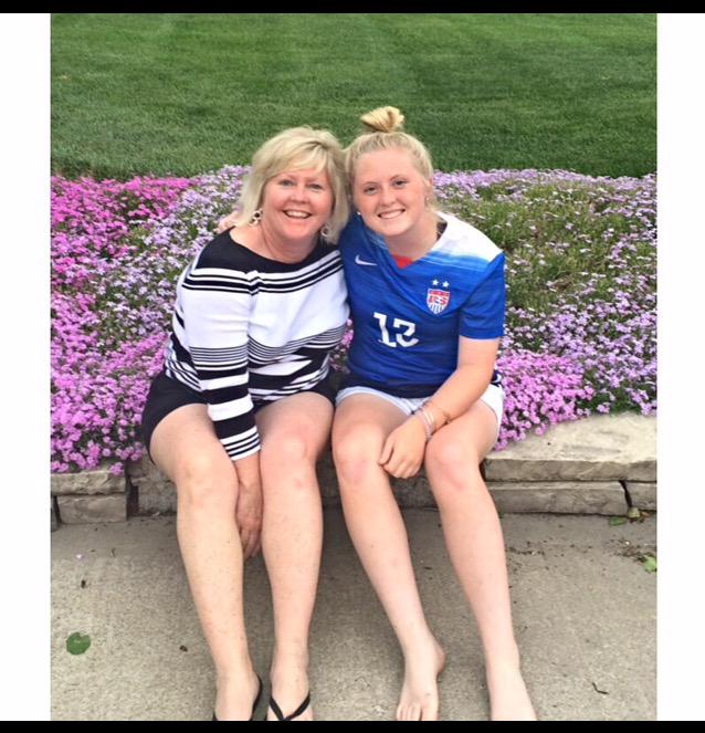 Happy birthday to my mom & alex morgan   