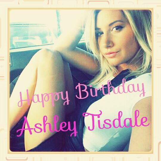 Bom dia!! Hj a Ashley Tisdale comemora seu 30° aniversário, vamos ajudar na tag: Happy Birthday Ashley Tisdale!!! 