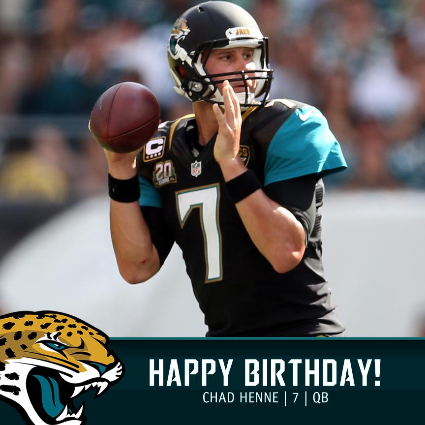 To wish Chad Henne a Happy Birthday!

Henne photos:  