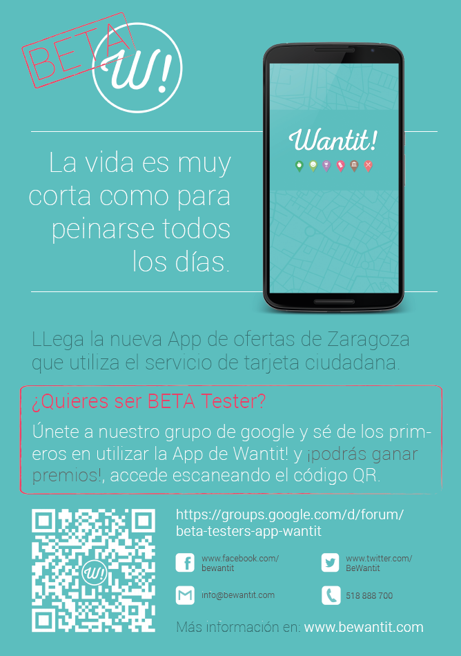 BeWantit's tweet photo. En unos días iniciamos la fase Beta de Wantit! Uniros al grupo de google para descargarla! http://t.co/3xCGmf0uKb http://t.co/twrbPgVIi4