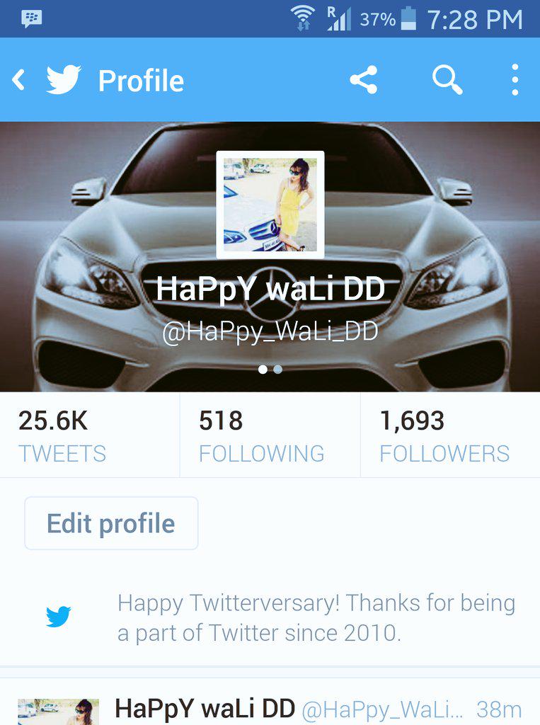 HaPpy_WaLi_DD's tweet image. Omg Omg Omg 
Thankkuu soo very Much #Twitter
#JULY2010 &amp;lt;&amp;lt;----&amp;gt;&amp;gt; #July2015 
WOAAAW wat a journey 
I Love to #Tweet💛❤
