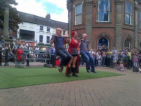 NULHomecoming's tweet photo. A few pictures from the Strong Lady performance at the weekend - captured from a member of the audience #stronglady http://t.co/GgJgIdYVUG