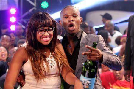 NtombaceBBM15's tweet photo. When he was asked how many millions they had won..he replied #CheckHand .....#HBirthdayAce http://t.co/QHUyoriWwA