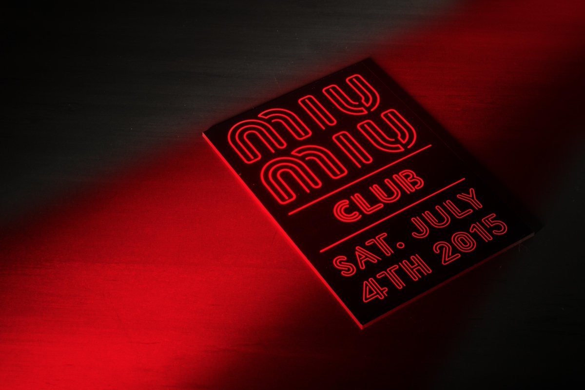 #MiuMiuClub, Saturday July 4th, Croisière Collection 2015/16