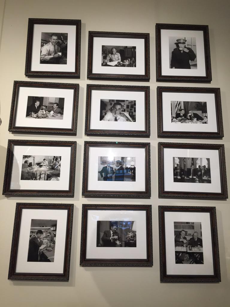 PDahl's tweet image. Coffee with Presidents @Peets_Tweets