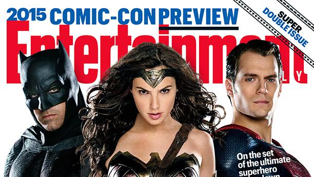 Batman, Superman, &amp; Wonder Woman are on the latest EW cover! Plus check out the first stills! batman-news.com/2015/07/02/bat…