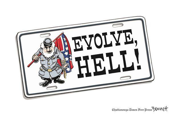 BennettCartoons's tweet photo. 7/2/2015- Defiance #ConfederateFlag #TakeDownTheFlag #ForgetHell http://t.co/wHOwQVEG8u