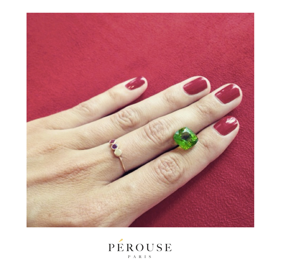 PerouseParis's tweet photo. Un joli péridot pour du sur-mesure!
Pour vos créations personnalisées:
http://t.co/6UVHE4pVvY
https://t.co/MULJSLYAXg http://t.co/Za731wyMYV