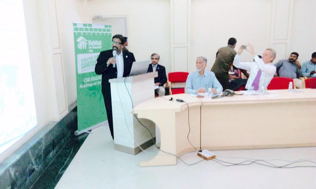 Presenting Sanitation mission at Pune on 30th June 2015