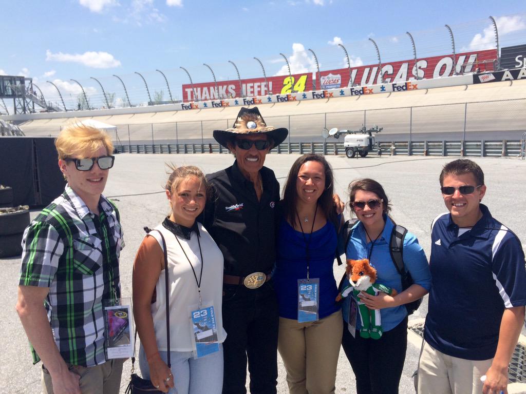 Happy Birthday to Richard Petty! Also, to when our interns (and Tricky) met The King himself at 