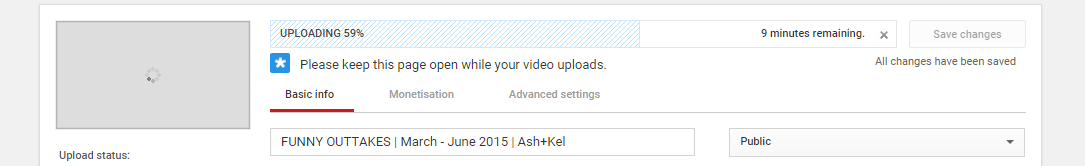 AshAndKel's tweet photo. NEW UPLOAD COMING AT YOU IN 10MINUTES!! ♥ #ThumbnailPreview #Outtakes http://t.co/hvP5bbLzCP