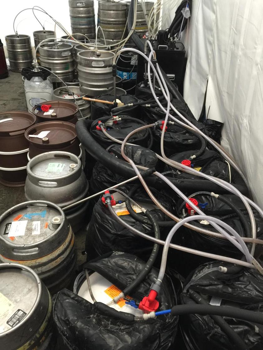 BingleyBeerFest's tweet photo. Behind the scenes at @BingleyBeerFest We know what's going where. Honest! :-) http://t.co/PWm1ZEyrZa