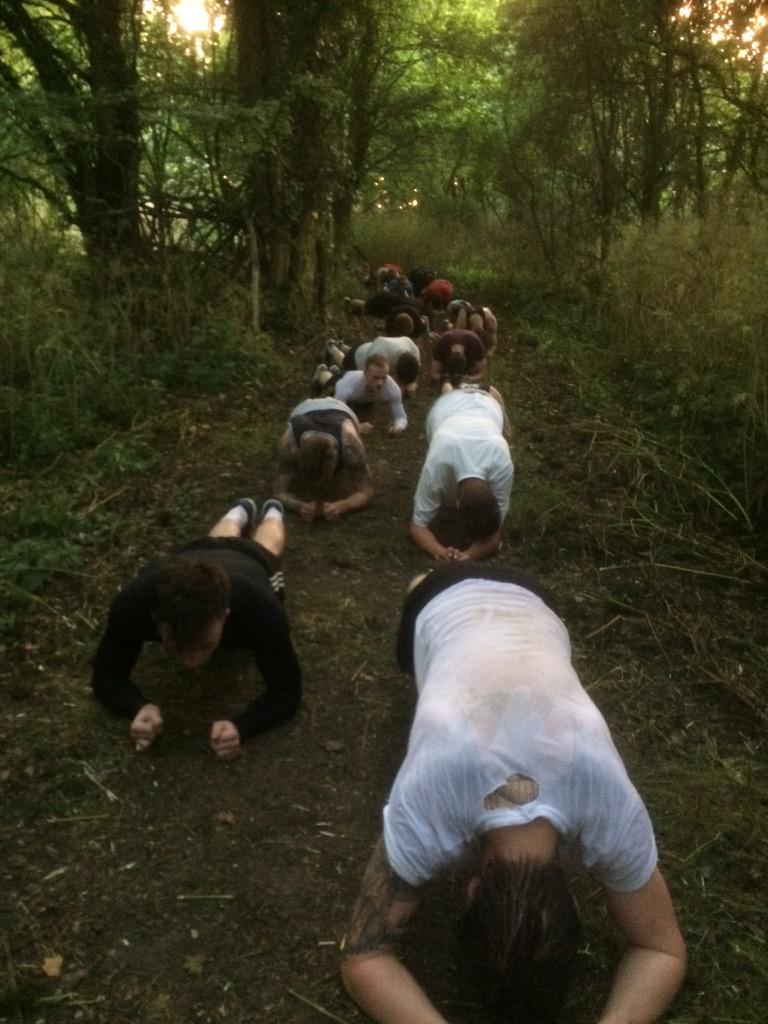 AbcSucceed's tweet image. If you go down to the woods today...!
#outsidetraining