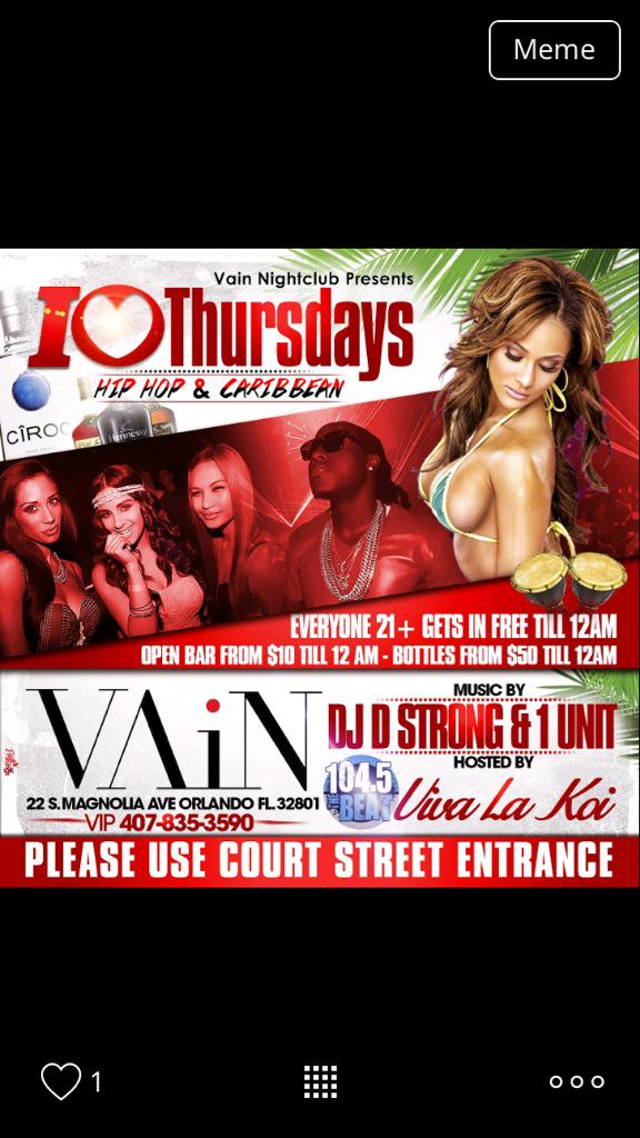 ChrisEterno's tweet photo. @VAiNOrlando yessir!!! http://t.co/4vVTQU1GMq