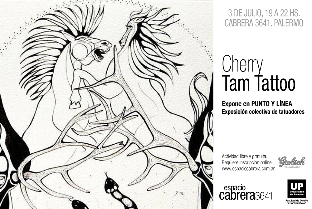 EspacioCabrera's tweet photo. Juliana Prisma, CherryTamTattoo y Era de Rayo exponen en PUNTO Y LÍNEA. Info e inscripción: http://t.co/Q0vL9ruSZG http://t.co/YZ5GsZLyCP