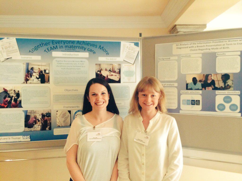GSTT_PDMs's tweet photo. Poster presentations at the normal birth confrence #GSTTnhs #NormalBirth10 http://t.co/OT0vtT7a5U