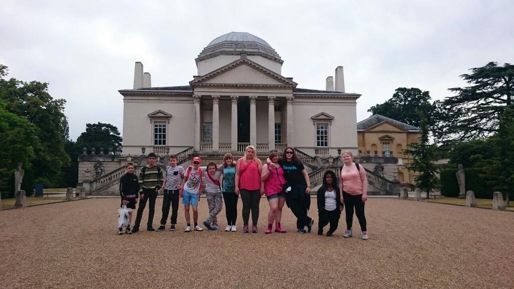 Chiswick House for work experience. These year 10s made us proud! #inspiration #determination