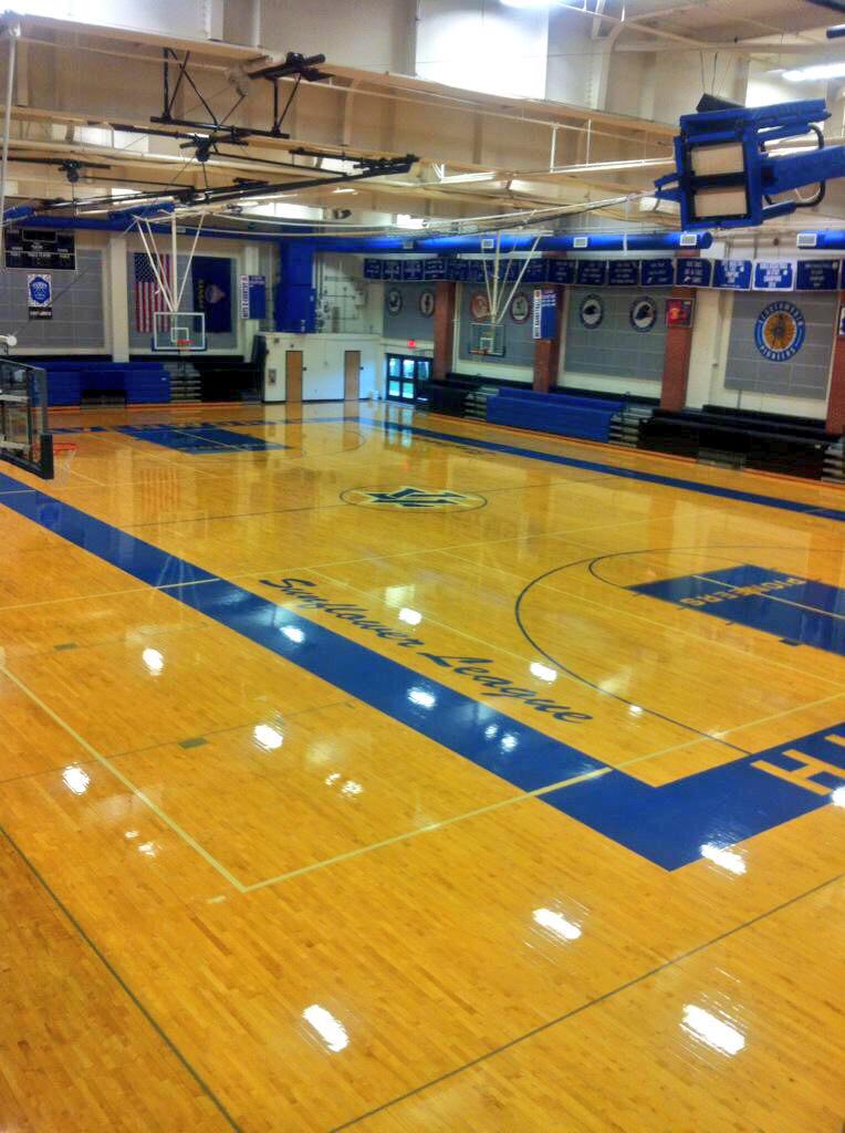Leavenworth HS Gymnasium, home of the Pioneers.