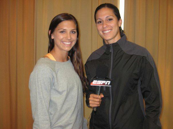 WondoWorld's tweet photo. #tbt working with @alexmorgan13 and @MonicaGonzo for an interview during the 2011 #WWC in Germany. #soccer #Futbol http://t.co/KA4iIi7xP0
